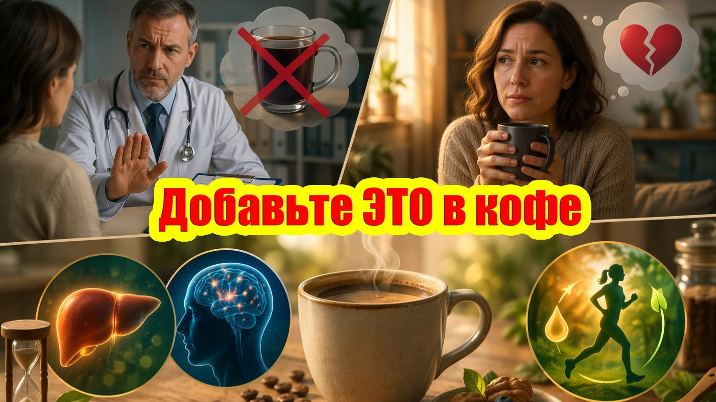 Чтобы избежать скачков сахара, включите ЭТО в ваш кофе. Это совет от специалистов по эндокринологии