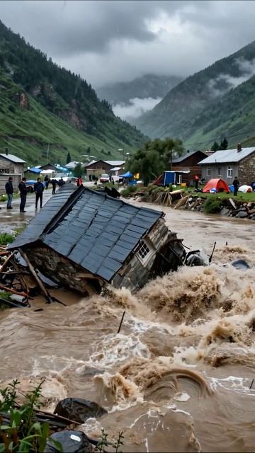 Потоп: когда природные бедствия разрушают жизни #природа #катастрофы #ужас