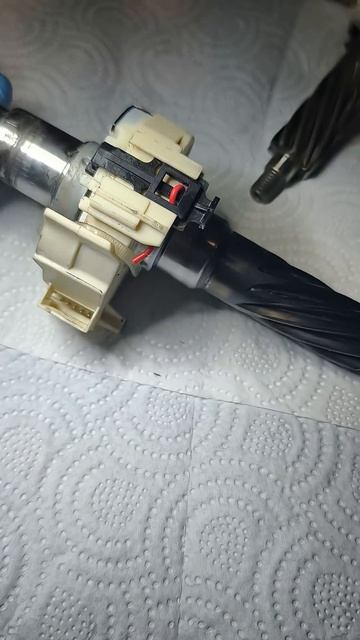 Ремонт датчика момента руля, ошибка C159300 GLK Mercedes, рестайл