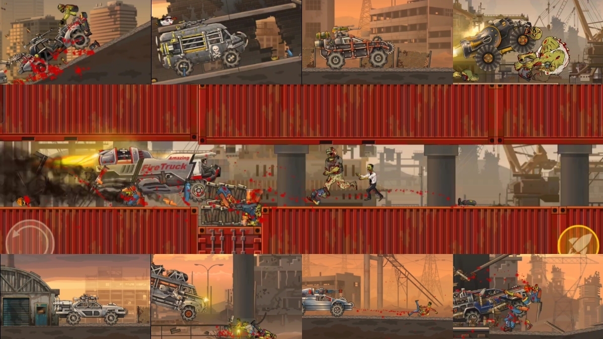 Полное прохождение Earn to Die 2