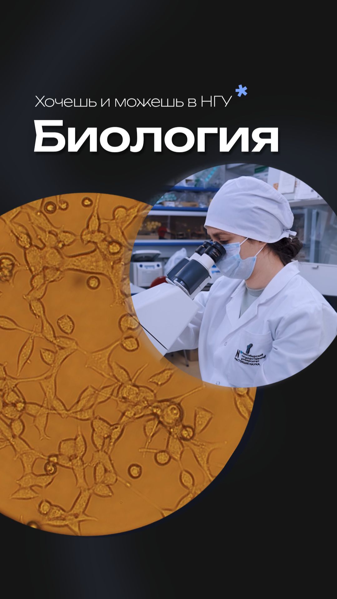 Биология в НГУ