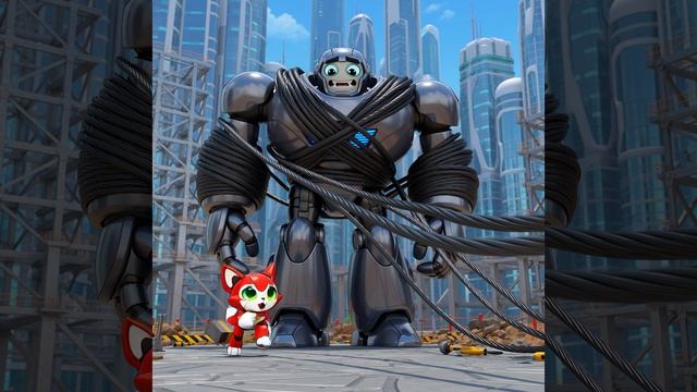 👉 Маленький герой помог гиганту 🤖❤️ История доброты!