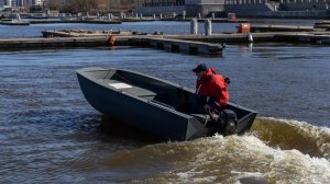 Компактная гребная лодка c жестким корпусом, Азарт 420