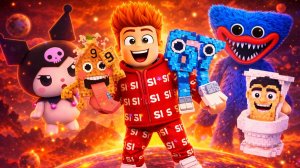 🌠 Я встретил Хагиваги в Роблокс! Что делать? Новые приключения в Роблокс. Видео для детей.