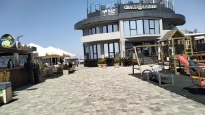 Адлер 15.04.2026. Район санатория Южное взморье. Пляж Лазурь