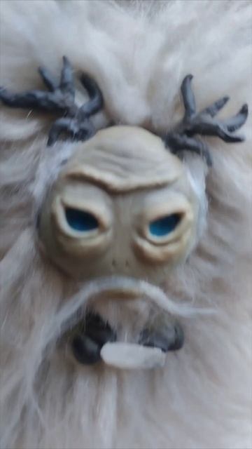 Дух севера, интерьерная кукла в смешанной технике