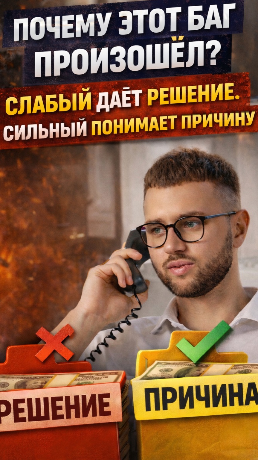 Есть один вопрос, на котором валится куча разработчиков.