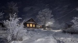 Звуки пурги и метели для быстрого крепкого сна. Звуки природы для засыпания.