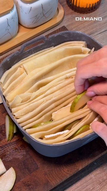 Камамбер с грушей — идеальный десерт к чаю 🍐🤤