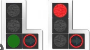 2 светофора, без табло