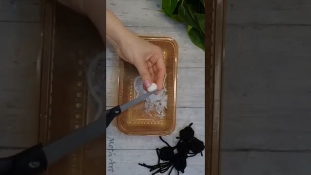 Пандочки из помпонов🐼