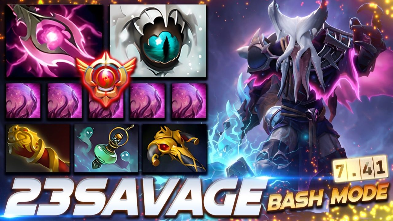 23savage Faceless Void Bash Lord — профессиональный геймплей в Dota 2 [Смотри и учись]