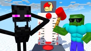 ИЗМЕРИТЕЛЬ СИЛЫ!! Кто Окажется Сильнее Остальных??! Minecraft Challenge