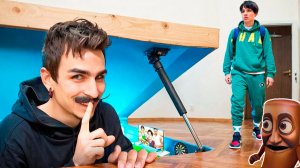 Построил СЕКРЕТНУЮ КОМНАТУ, Чтобы СЛЕДИТЬ за ХОЛИБАМОМ!