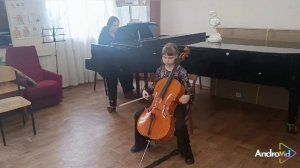 А. Вивальди Концерт ля минор 1 часть. Яруллина Мария (виолончнль), 10 лет, концертмейстер Яруллина О