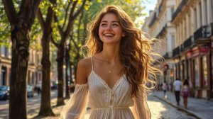 Warm spring and gentle