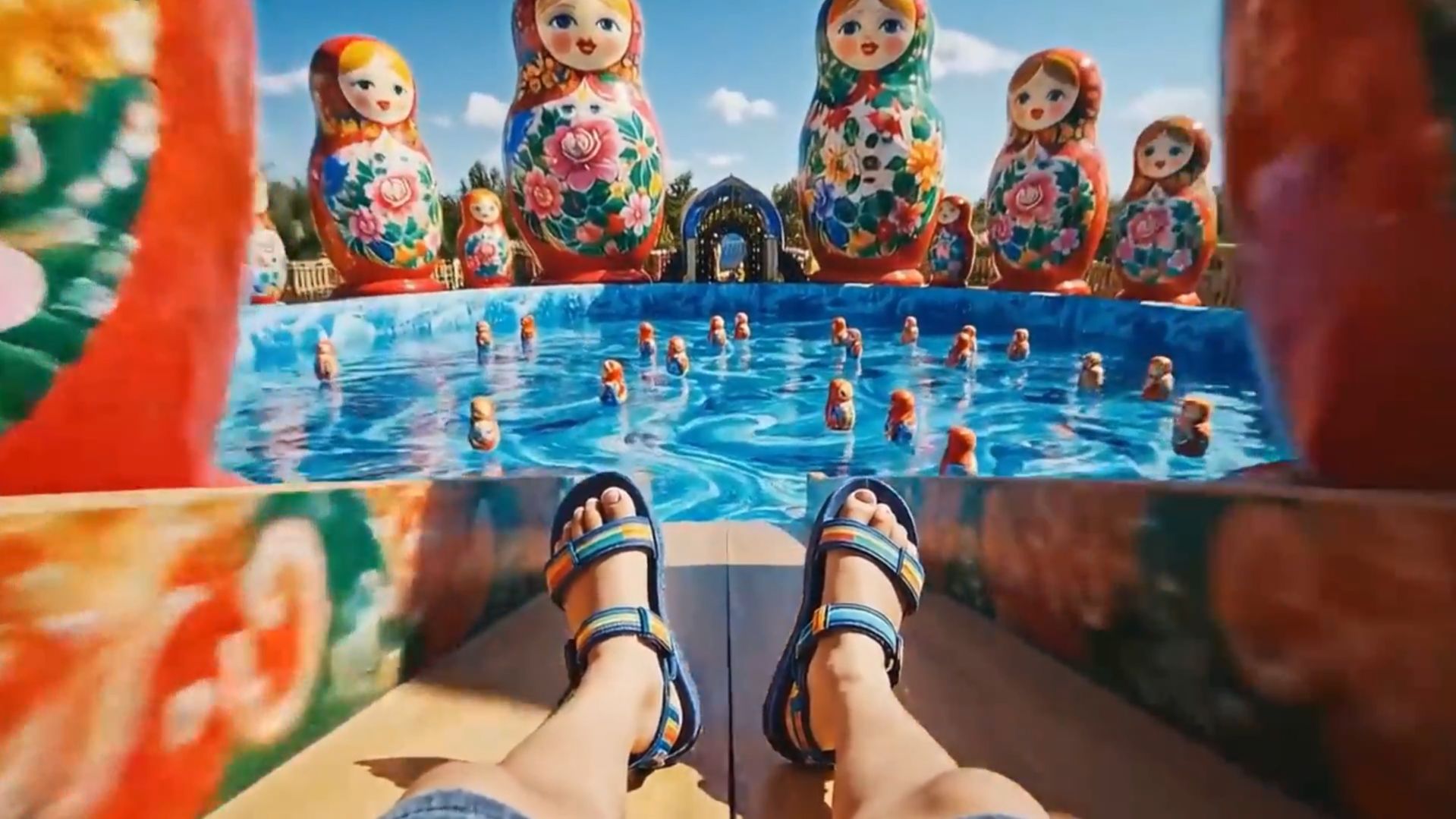 Мультики для детей. На какой горке хочешь прокатиться?  Залипашки. Мультики для детей. Для детей