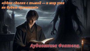 Аудиокнига Фэнтези «Одна сделка с тьмой — и мир уже не будет прежним!»