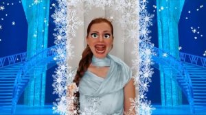 Волшебная артикуляционная гимнастика с Эльзой