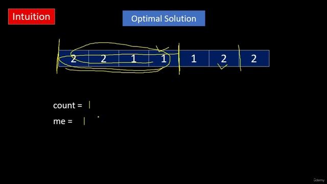 044 - Arrays - [NEW] Majority Element  3 Solutions  (LeetCode 169)