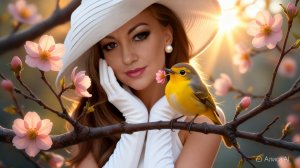 ДОБРОЕ УТРО,ВЕСНА! .ПЛЫВУТ МУЗЫКАЛЬНЫЕ РАЗЛИВЫ ОДИНОКОЙ ГАРМОНИ...