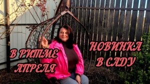 Крылатые качели. Обрезка миндаля. Реставрация мангала. Сломали рокарий. Реанимация и посадки.
