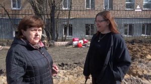 Дорожные работы. Переоборудование остановок