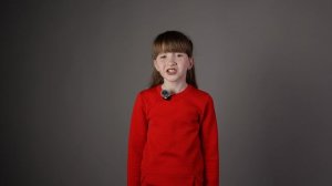 Василиса Щекина.Студия Искра.А.Барто Первая любовь