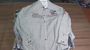 Лот 2501 Рубашки COTTON кор,дл Мужские Германия Премиум 1190₽ кг 55 ед 12 кг