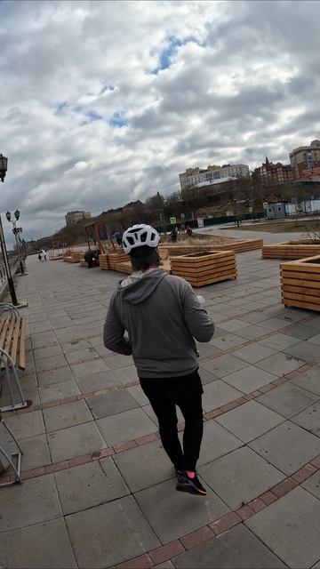 Случайная встреча велосипедистов #велопоездка #велосипед #Тюмень