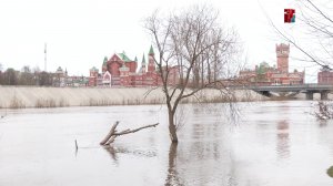 Ситуация с паводком в черте Йошкар-Олы и Медведевского района стабилизировалась
