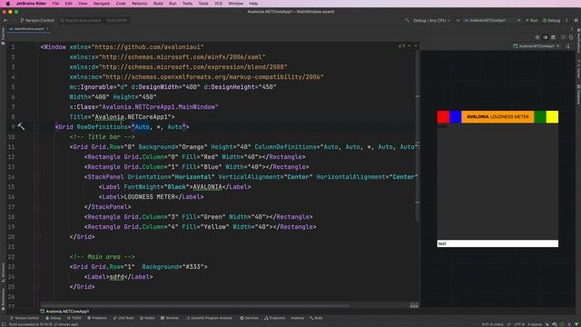 002. Avalonia UI - Grid Basics