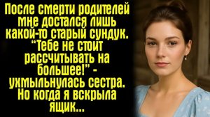 Аудиокниги. Слушать. «После смерти родителей мне достался лишь какой-то старый сундук.