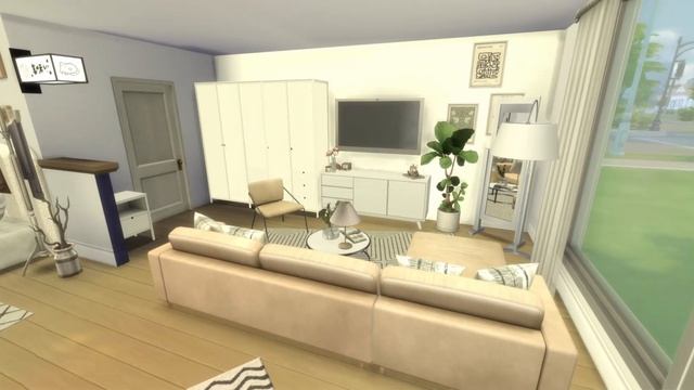 Интерьер Herbier Silencieux в SIMS4