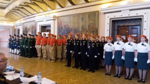 Юнармейцы достойно представили город