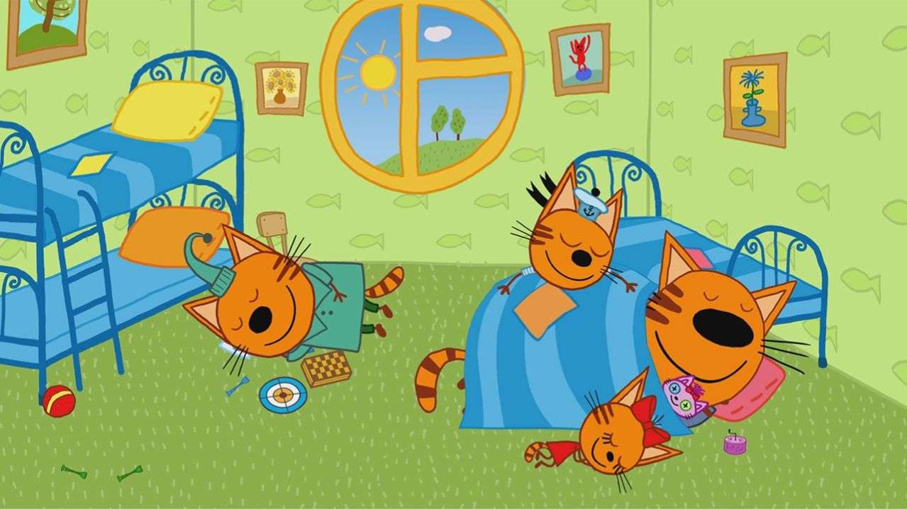 Три Кота | Три Кота Сказки На Ночь 2 | Три Кота Игра Мультик | Три Кота Смотреть