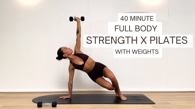 🤍40-МИНУТНАЯ ПИЛАТЕС-ТРЕНИРОВКА ДЛЯ ВСЕГО ТЕЛА  | Тренировка всего тела