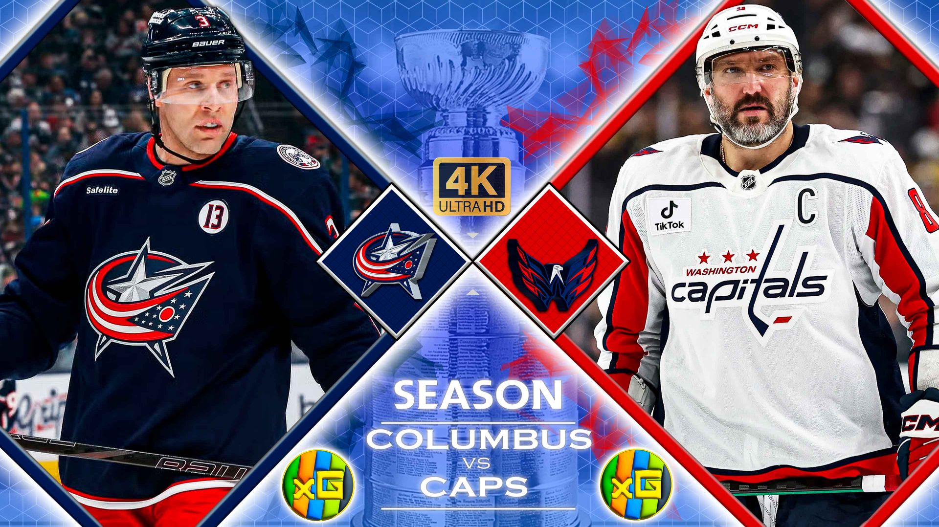 Коламбус - Вашингтон | НХЛ | 15.04.2026 | Прямая трансляция | XG