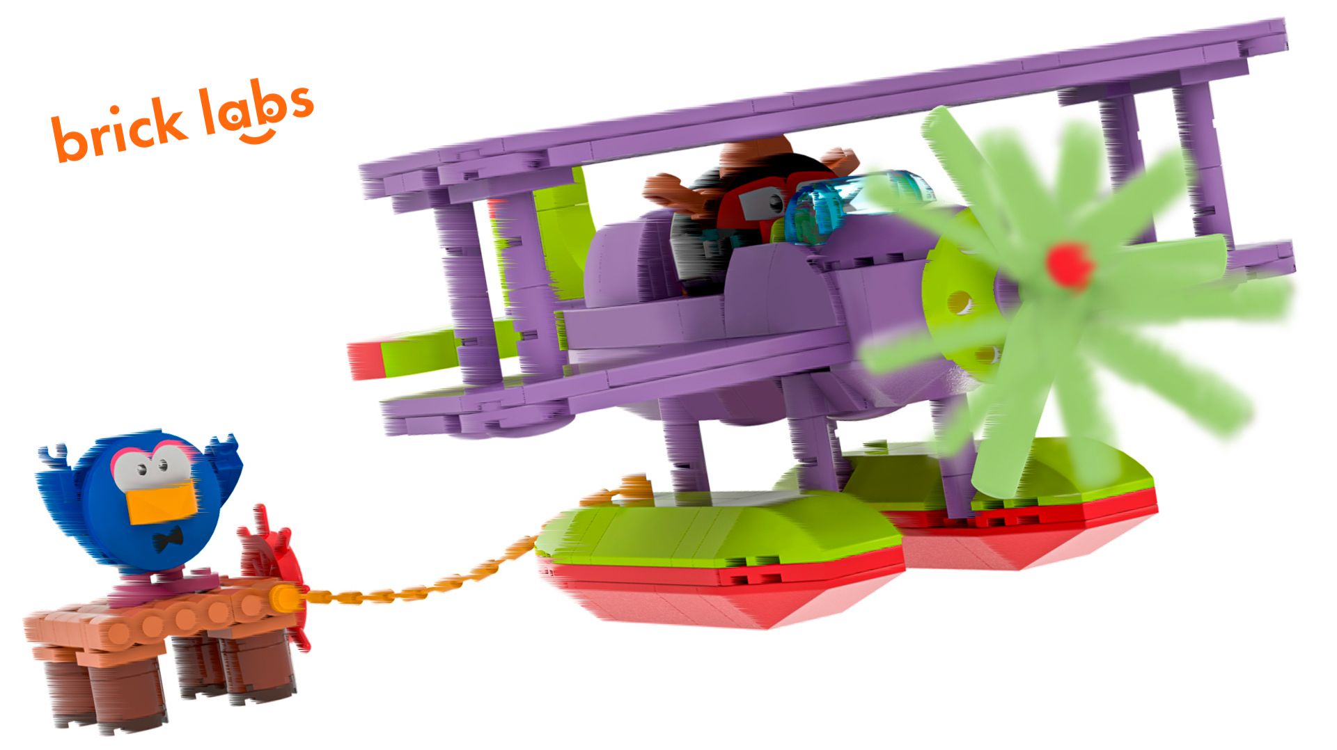 ОТВИНТА! Brick Labs Смешарики конструктор Полеты во сне и наяву