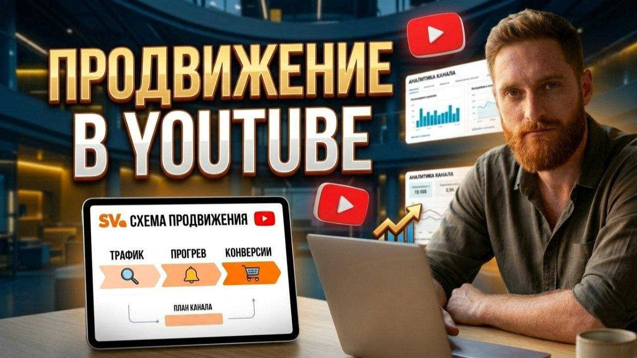 Продвижение в YouTube: как работают алгоритмы, ИИ контент, личный бренд | Всеволод Славинский