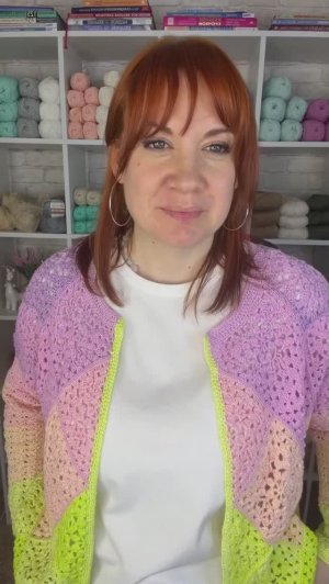 Мотивы вдохновляют! Кардиган на весну _ Творческая среда с Ириной Невзоровой