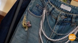 Старые джинсы превращаются... в дизайнерские! Доброе утро. Фрагмент выпуска от 15.04.2026