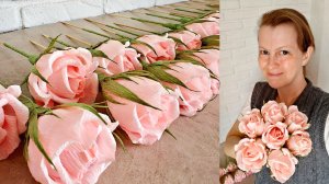 Любовь, бумага и конфеты: мастер‑класс по свадебному букету для племяшки. Часть 1