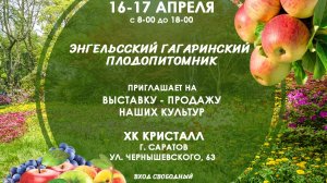 Энгельсский Гагаринский плодопитомник в передаче «На самом деле»