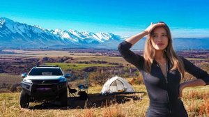 Расслабляющий одиночный кемпинг в горах с неожиданным гостем.