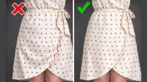 Хватит делать ошибки и растягивать низ платья! Швейные хитрости (Швеи молчат)