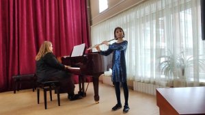 Самоцветы Сибири - Иванкова Ника 9 лет. М. Мусоргский Слеза, А. Хассе Тамбурин