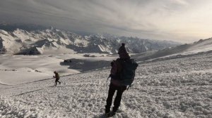 Восхождение Эльбрус ,скалы Пастухова, водопад Азау