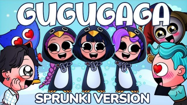 СПРУНКИ ГУГУГАГИ / ЛИЛИ X РОРИ ПИНГВИН,  Poppy PlayTime и РУМИ  K-pop