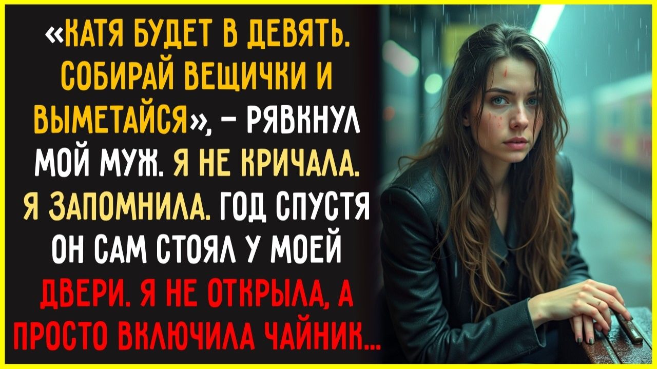 Муж ВЫГНАЛ меня С РЕБЁНКОМ НА РУКАХ ради новой жизни... А через год пришел сам